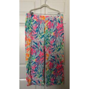 Lilly Pulitzer Bal Harbour  Palazzo Pants Size XL